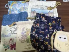 ディズニー　巾着セット