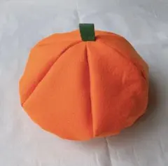 ハンドメイド　かぼちゃ　帽子
