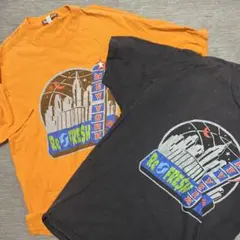 ReFRESH NEW YORK プリントTシャツ 2枚セット