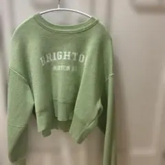 niko and… ニコアンド ニット グリーン ロゴニット レディース 春秋