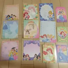 平成レトロ　ディズニープリンセス レターセット