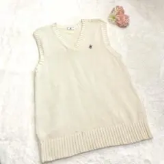 Polo Ralph Lauren Vネック ニットベスト L LL おでかけ