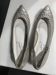 LE TALON ポインテッドサシメッシュフラット