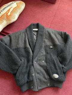 【短丈90s】Arnold Palmer ボンバージャケット　ニット