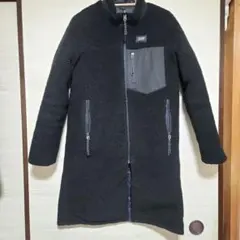 TAION　タイオンボアリバーシブル ダウンコート ブラック