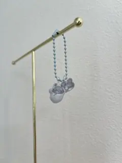 ボンボンドロップシールキーホルダー（ちぃかわ、モモンガ）