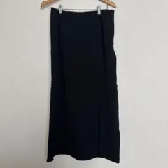 GU 黒スカート　XL スリット入り