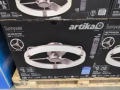 ☆未使用 ARTIKA LEDシーリングファン FAN-AUR-C4BL - メルカリ