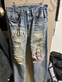 HYSTERIC GLAMOUR スタッズデニムパンツ XXSサイズ - メルカリ