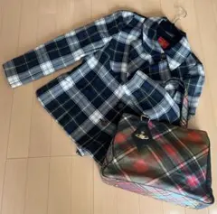【希少viviennewestwood✨️ウールチェックスカート】 オリゾンティ お値下げVivienneWestwood秋冬スカート Vivienne Westwood