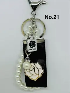 No.21 キーリング❤️ハンドメイド