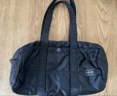 ●PORTER ポーター タンカー ミニボストンバッグ S 黒 ブラック●