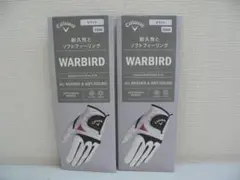●Callaway キャロウェイ ゴルフグローブ ホワイト 23cm 未使用
