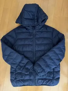 UNIQLO KIDS ネイビー パフテックウォッシャブルパーカ　160サイズ