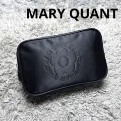 MARY QUANT マリークワント ナイロン ポーチ 小物入れ ブラック