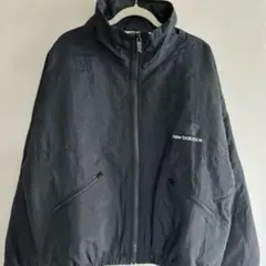 リ*ウ様 new balance ニューバランス ナイロンジャケット 黒