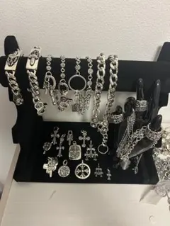 クロス シルバー アクセサリー まとめ売り セメタリークロス クロムハーツ好きに