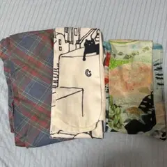 柄タイツ　派手　個性的　多様デザイン タイツ 3点セット