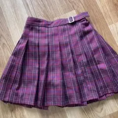 Lovetoxic チェック柄プリーツスカート