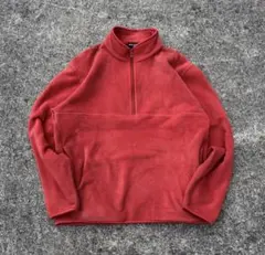 【古着】90s OLD UNIQLO ハーフジップ フリースジャケット