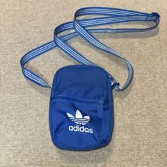 adidas ショルダーバッグ 青のサムネイル