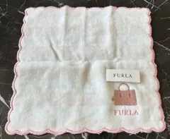 【新品　未使用　タグ付き】FURLA フルラ　ピンク　　ハンカチのサムネイル