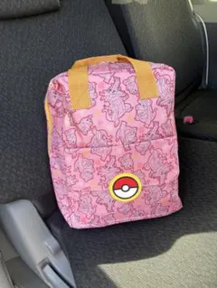 【非売品】ポケモン柄リュック　遊びに行く時、習い事用や避難用にも　赤　黄色