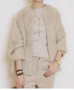 Deuxieme Classe PORTMIX クルーネック カーディガン