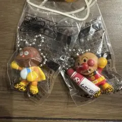 ムヒ.アンパンマンのストラップ　カレーパンマン