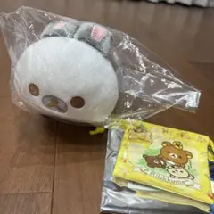 リラックマストア 限定 コリラックマ シマエナガ ぶらさげぬいぐるみ