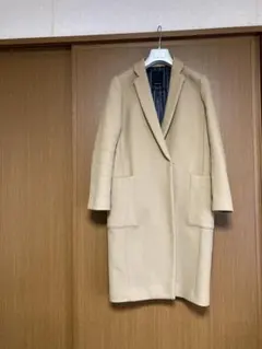 キャメル　チェスターコート