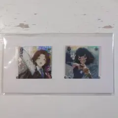 ヴァイス シンデレラガールズ 高垣楓　川島瑞樹 PR サイン 2枚セット