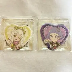 ひみつのアイプリ 二階堂タマキ ハート缶バッジ - メルカリ