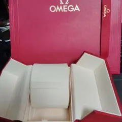 OMEGA 時計ケース レッド　【未使用】