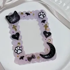 ♡ホイップデコ　トレカケース　パープル