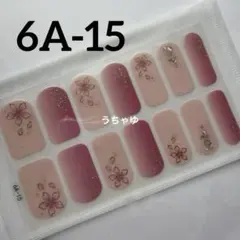 残2♡高品質♡ジェルネイルシール　ハンド　6A-15 ✿︎ 花柄