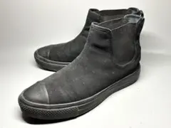 CONVERSE 27.5cm サイドゴア コンバース US9 オールスター 黒