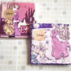 ラプンツェル ディズニー ガーゼハンカチ ガーゼタオル ベビーガーゼ 2枚セット