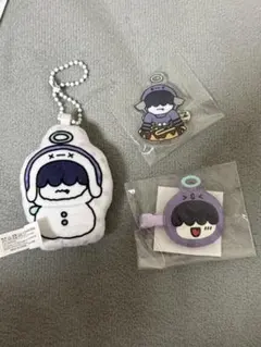 TXT ヒュニンカイ フムニャリン クッションキーリングヘアクリップ セット