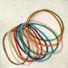 ビーズのブレスレット！