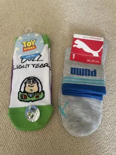 バズ・ライトイヤー PUMA ソックス （靴下）2足セット