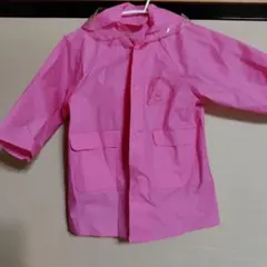 アンパンマン ベビーレインコート ピンク