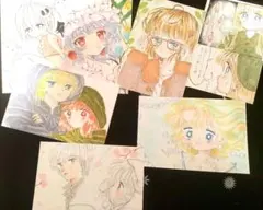 手描きイラスト7枚セット☆
