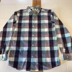 オールドネイビー　キッズXL チェックシャツ ネルシャツ