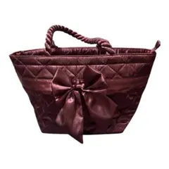 美品　NaRaYa ナラヤ リボンバッグのサムネイル