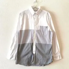 ☆【アーノルドパーマー】ボタンダウンシャツ 刺繍ロゴ 綿100％ バックタック4