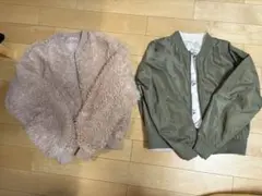 earth music＆ecology リバーシブルジャンパージャケット