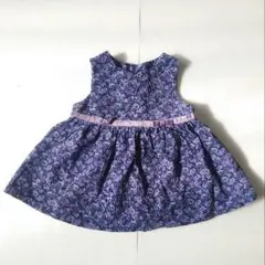 タルティーヌエショコラ 80 ワンピース コーデュロイ 花柄