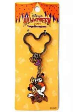 ディズニー・ハロウィーン 2004 ミッキー＆ゴースト キーチェーン