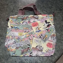 ミッキーマウス コミックデザイン バッグ